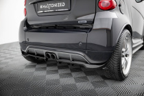 Brabus Smart Fortwo C451 Facelift 2012-2014 Bakre Splitter (Med Splitters) Maxton Design